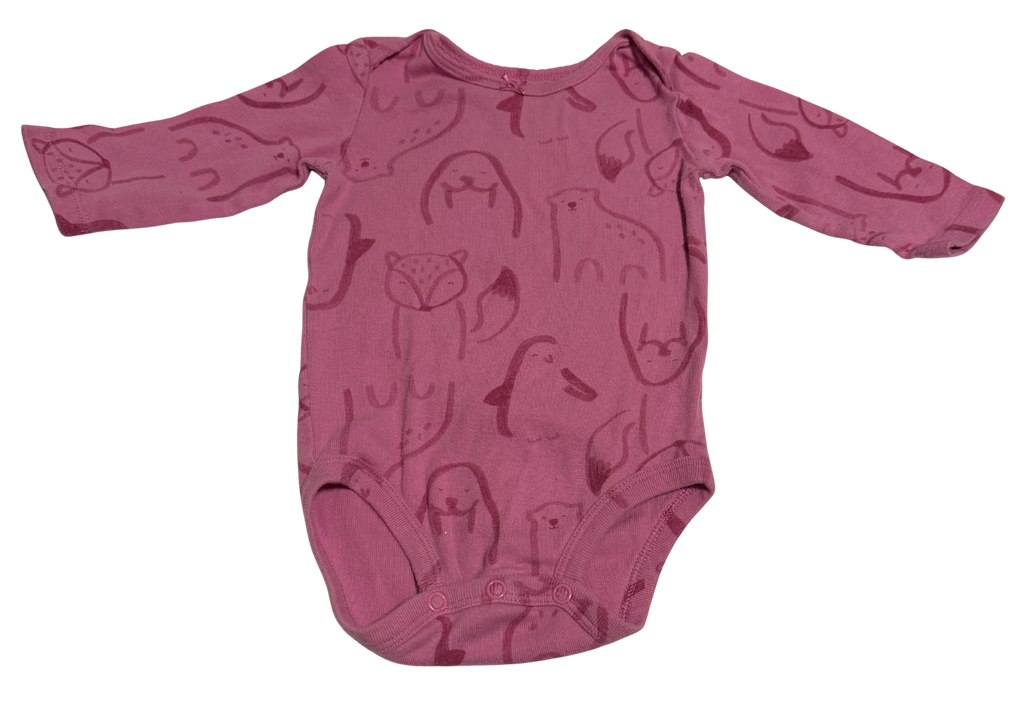 Girls 6 Month Long Sleeve Onesie