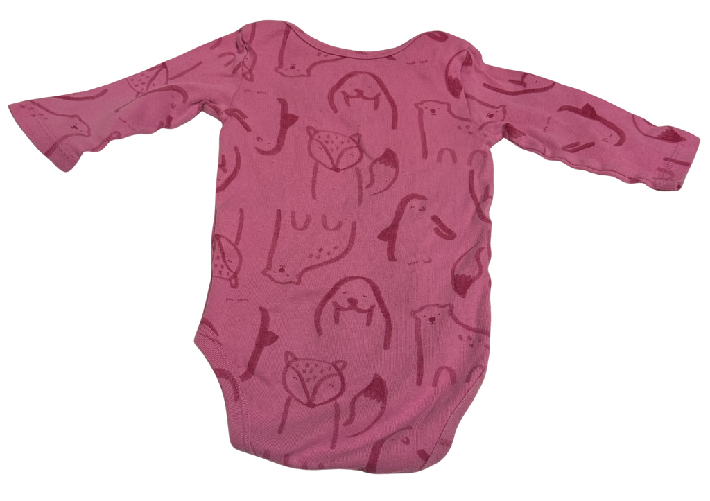 Girls 6 Month Long Sleeve Onesie