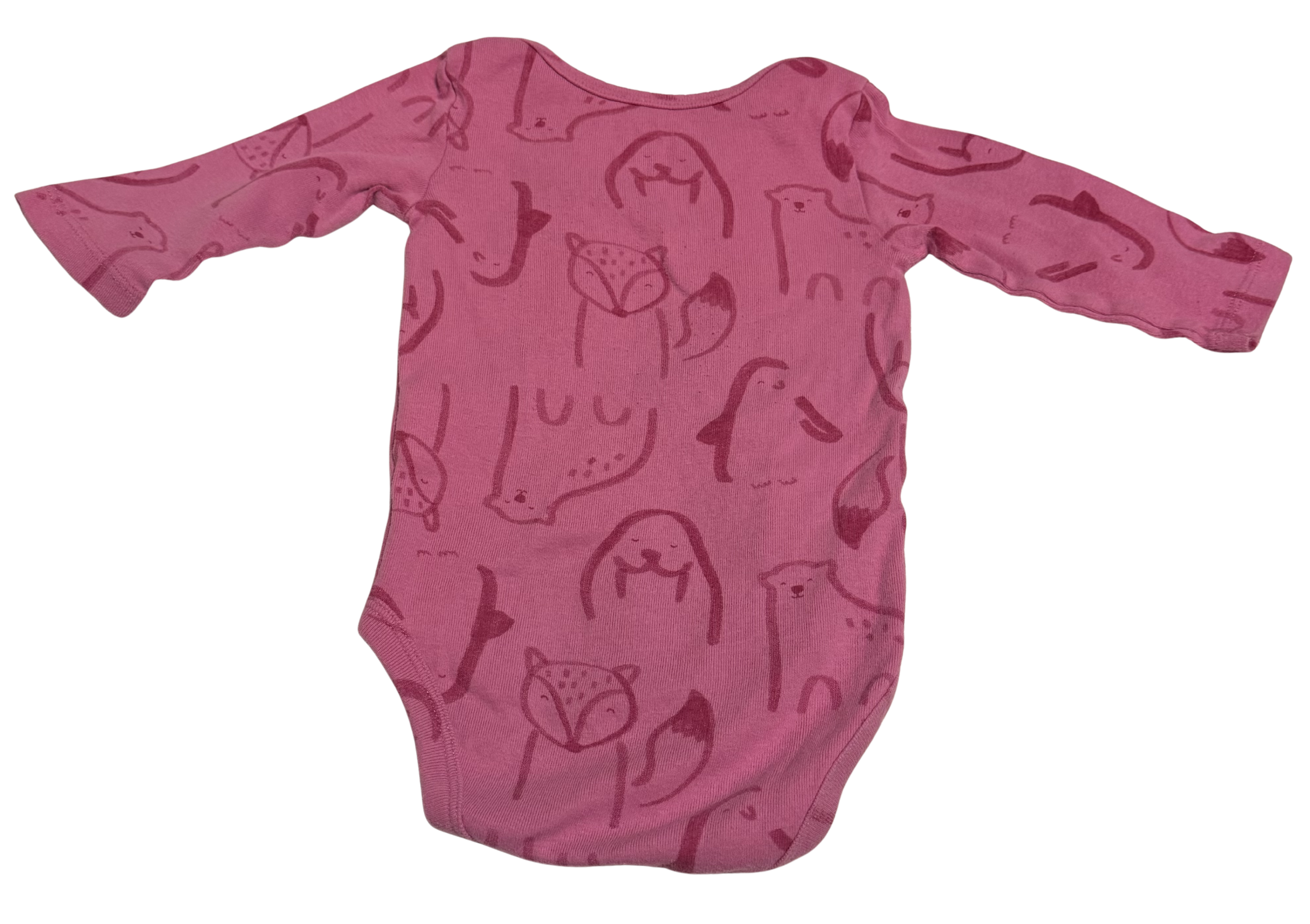 Girls 6 Month Long Sleeve Onesie