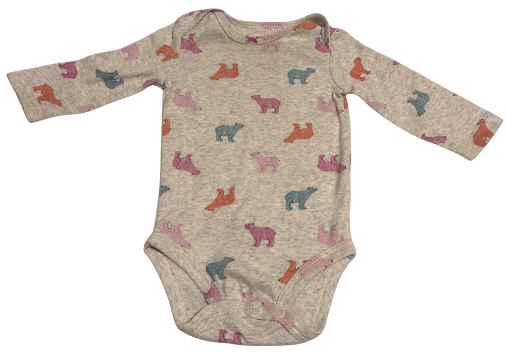 Girls 6 Month Long Sleeve Onesie