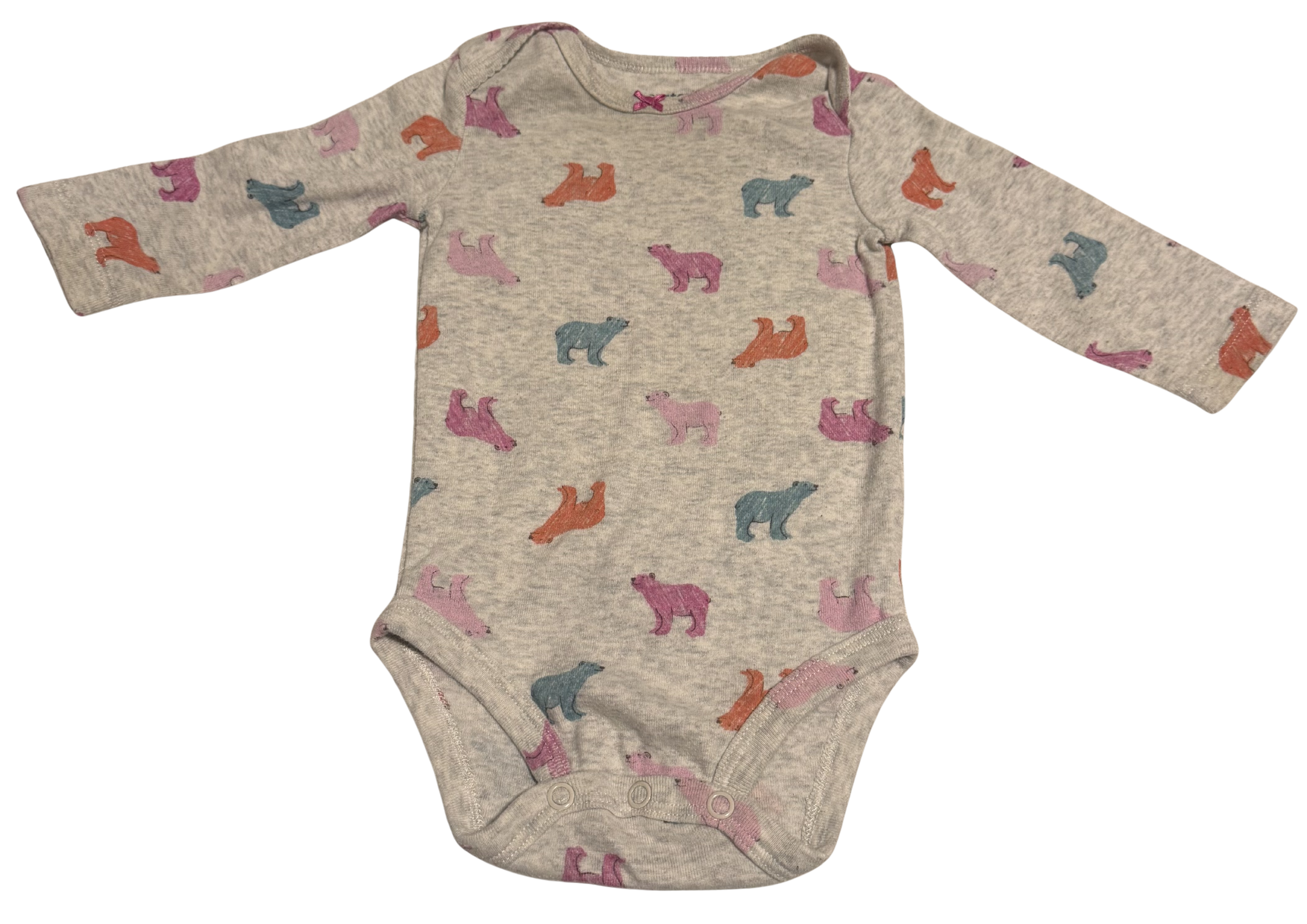 Girls 6 Month Long Sleeve Onesie