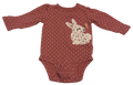 Girls 6 Month Long Sleeve Onesie