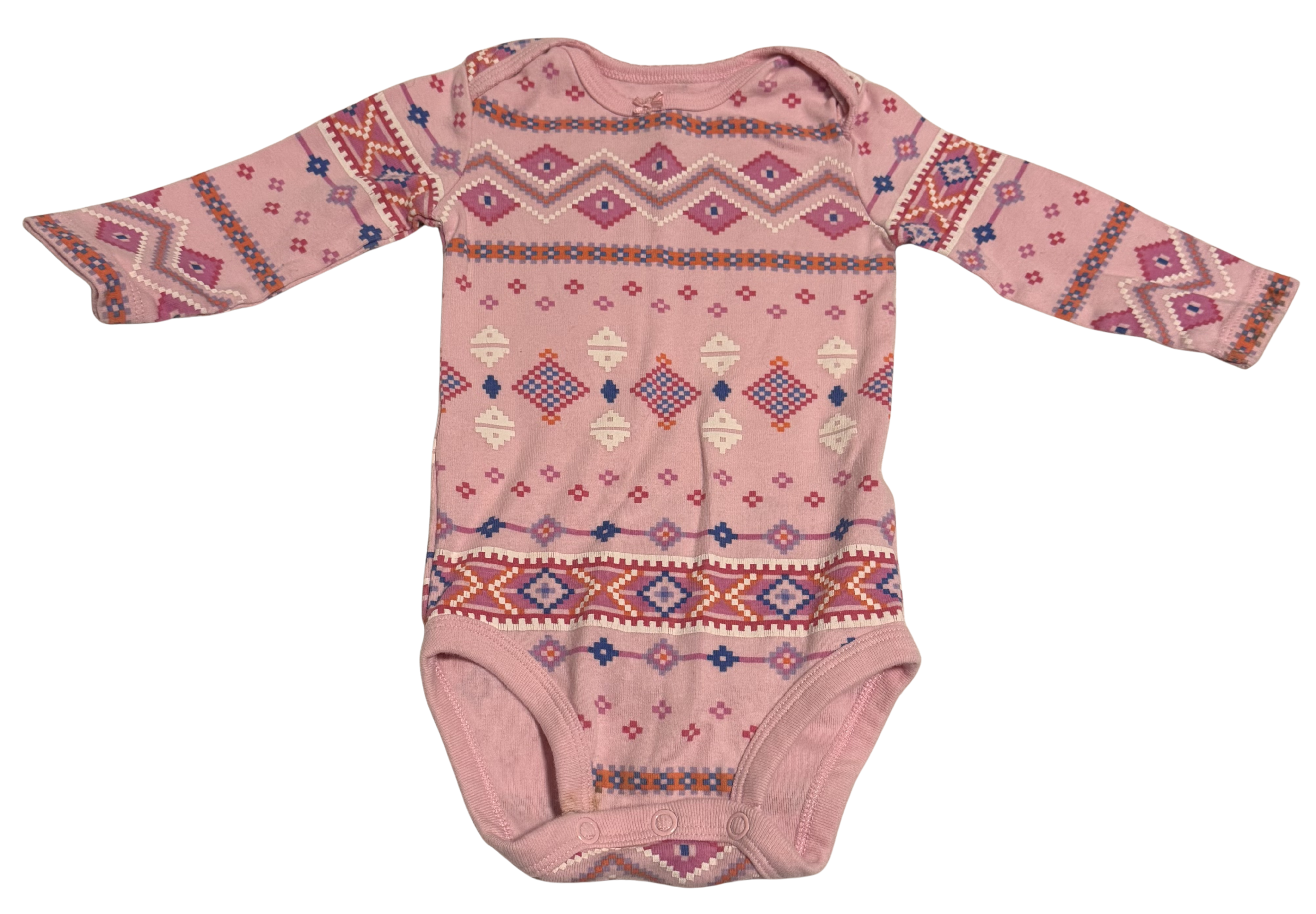 Girls 6 Month Long Sleeve Onesie