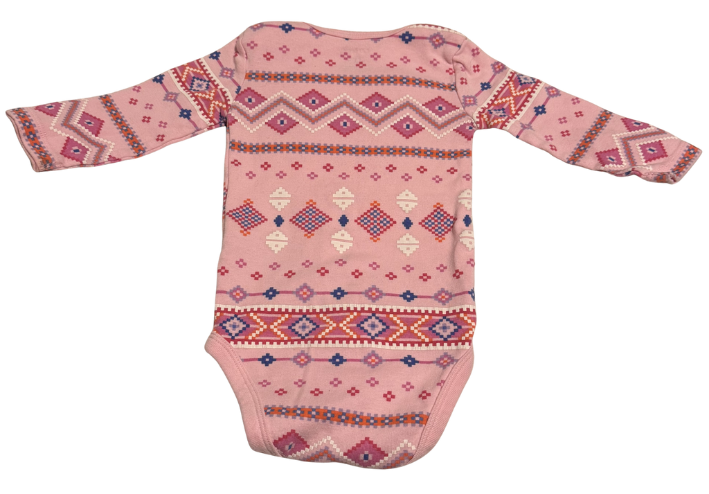 Girls 6 Month Long Sleeve Onesie