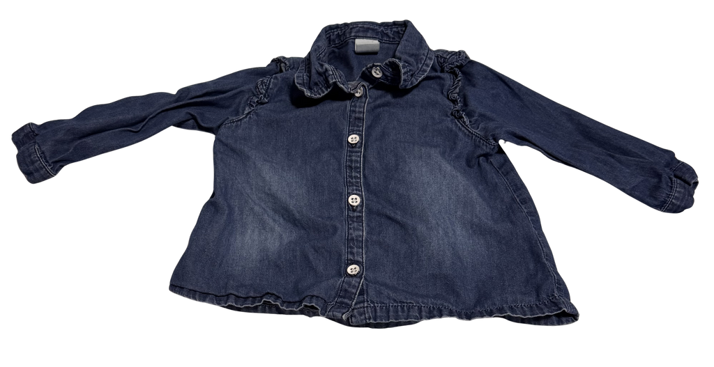 Girls 6-12 Month Button Up Shirt