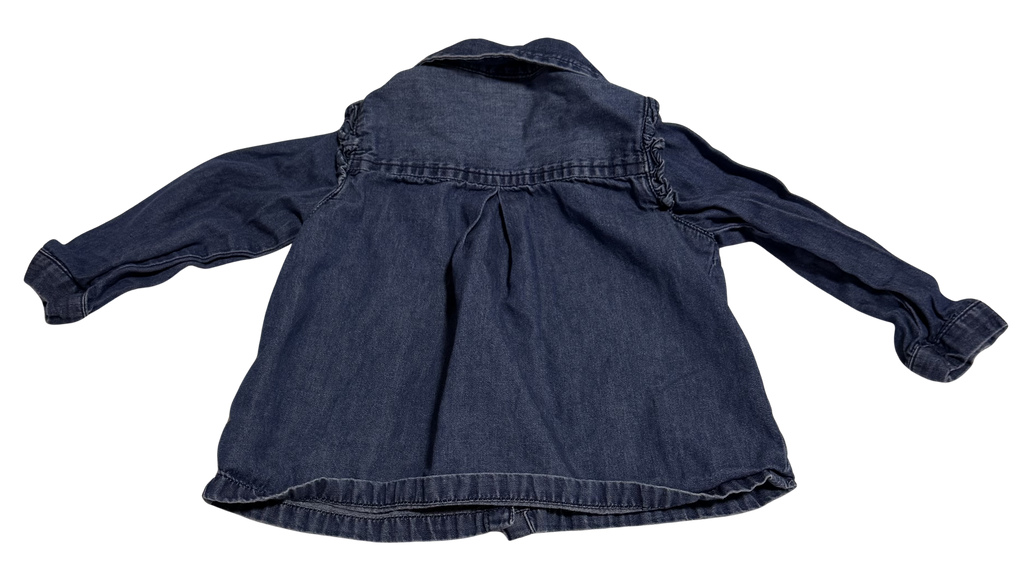 Girls 6-12 Month Button Up Shirt