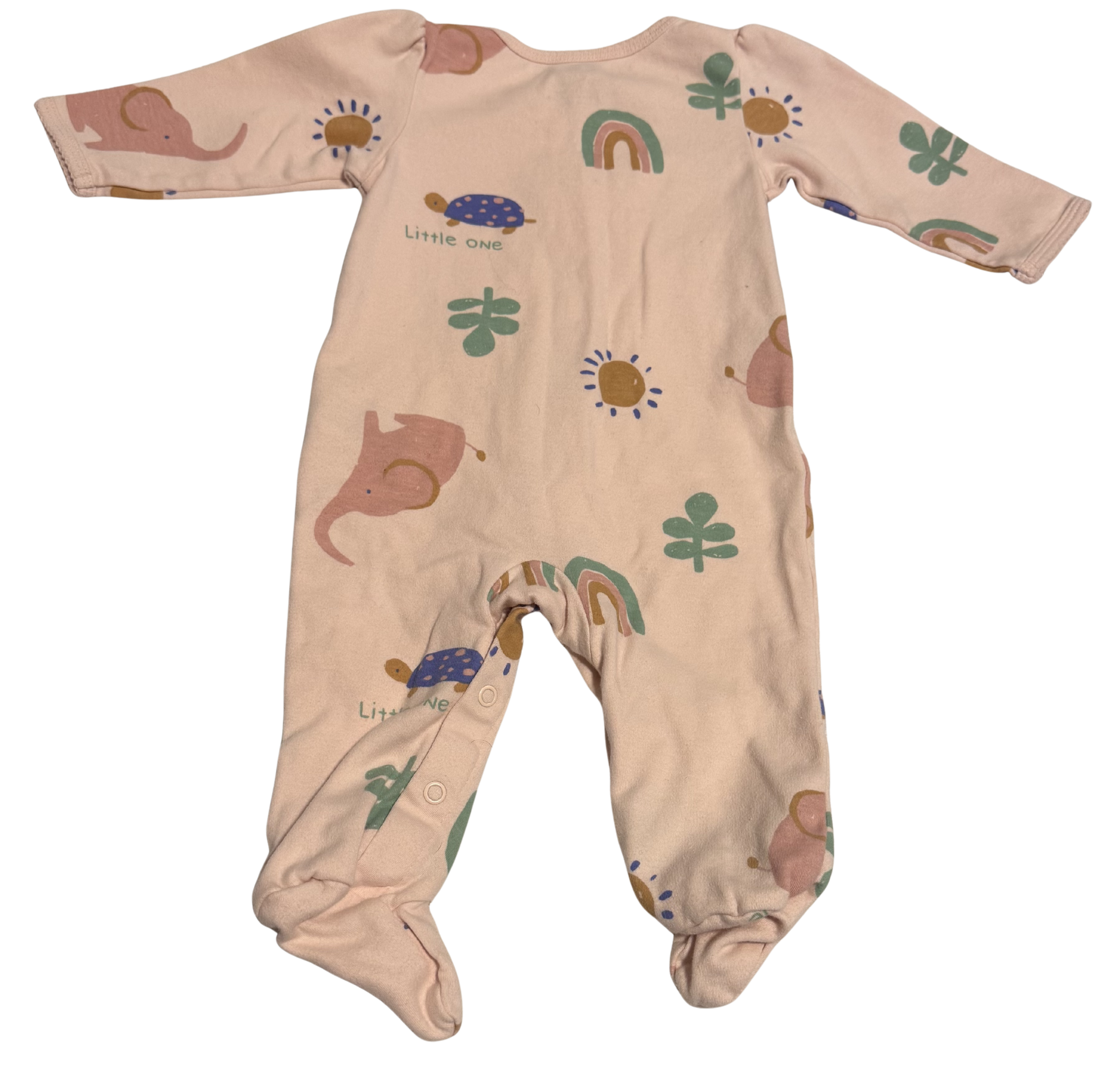 Girls 6 Month Footed Pajamas