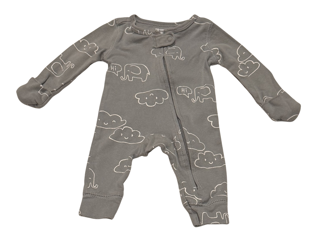 Girls Newborn Long Sleeve Pajamas