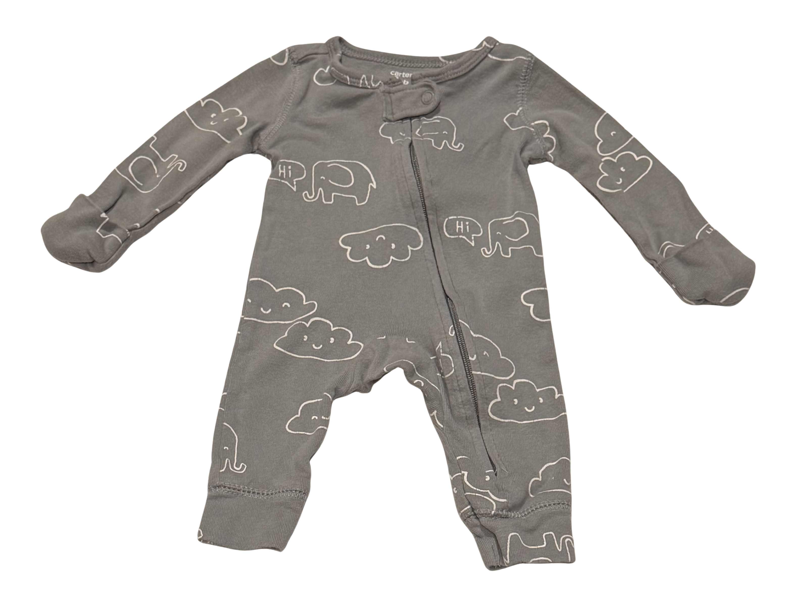 Girls Newborn Long Sleeve Pajamas