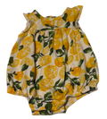 Girls 0-3 Month Short Sleeve Onesie