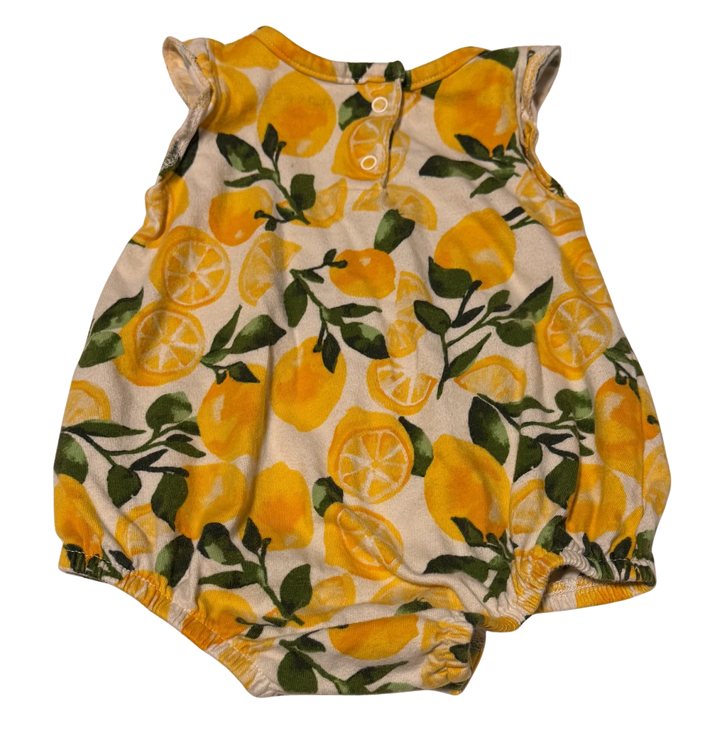 Girls 0-3 Month Short Sleeve Onesie