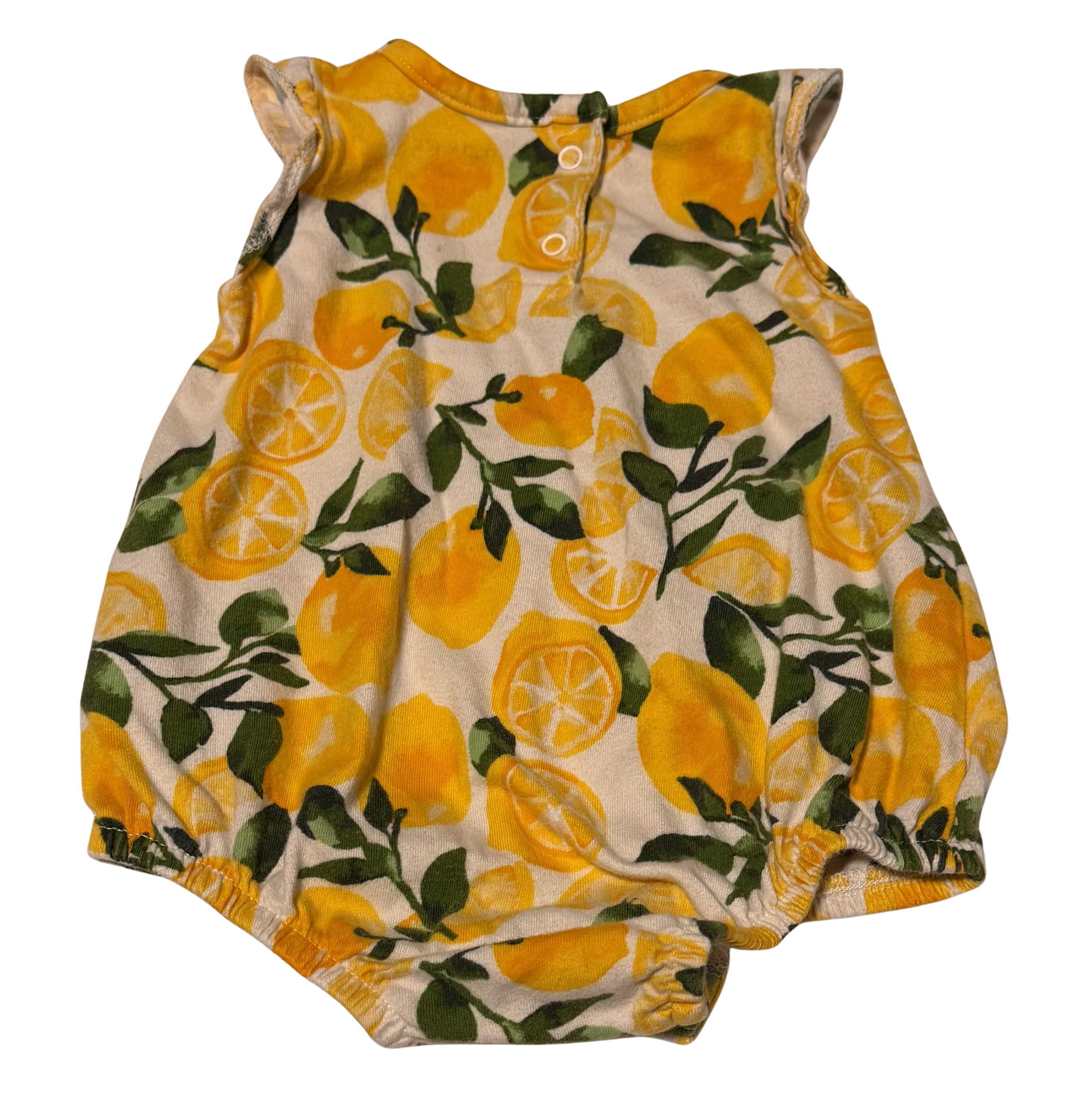 Girls 0-3 Month Short Sleeve Onesie