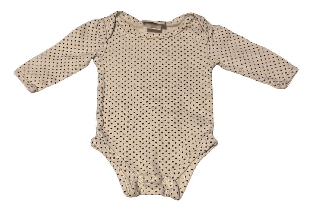 Girls 0-3 Month Long Sleeve Onesie
