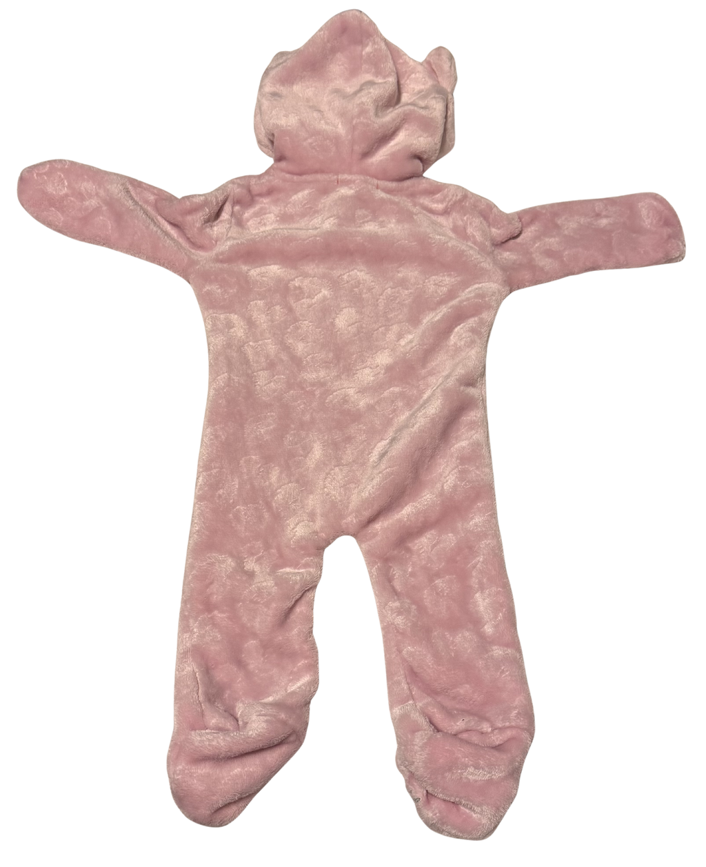 Girls 0-3 Month Outdoor Style Footed Pajamas