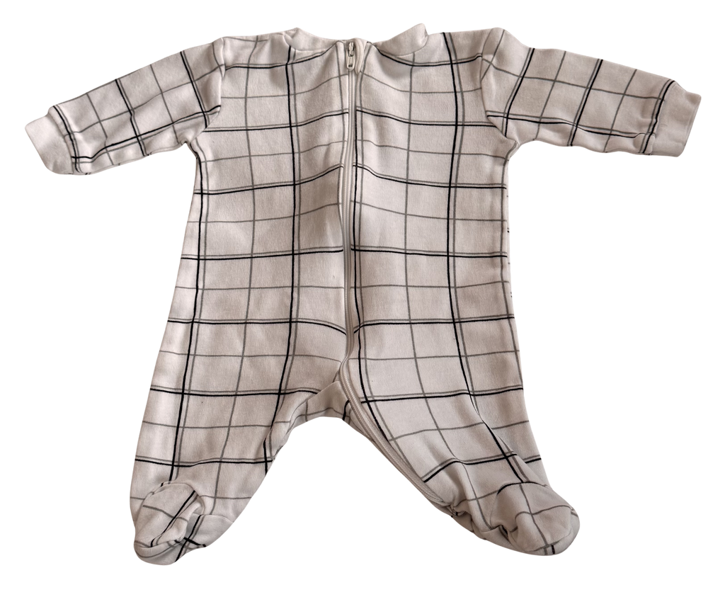 Boys Newborn Footed Pajamas