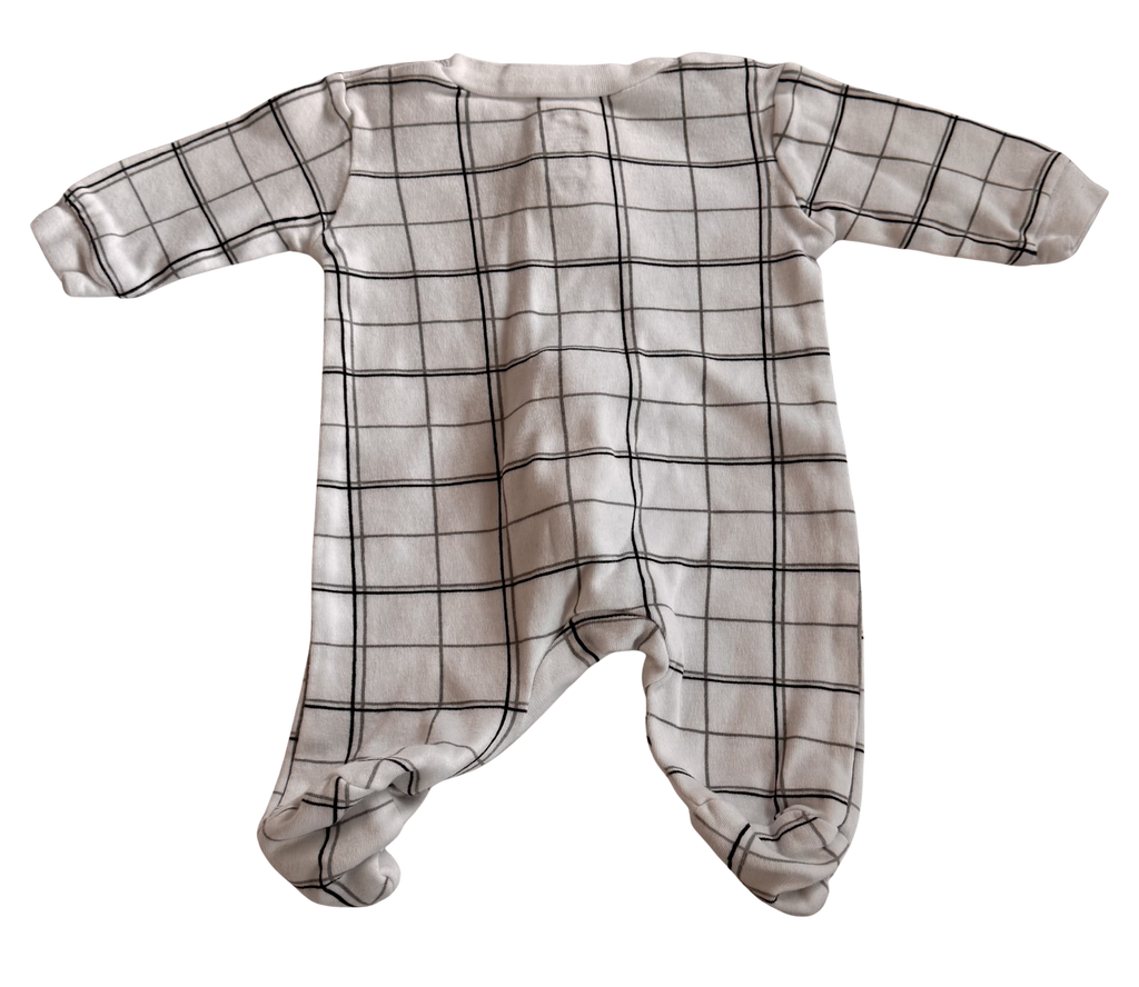 Boys Newborn Footed Pajamas
