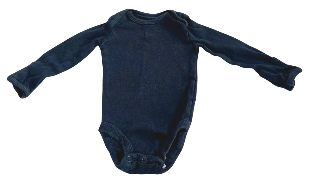 Boys Newborn Long Sleeve Onesie