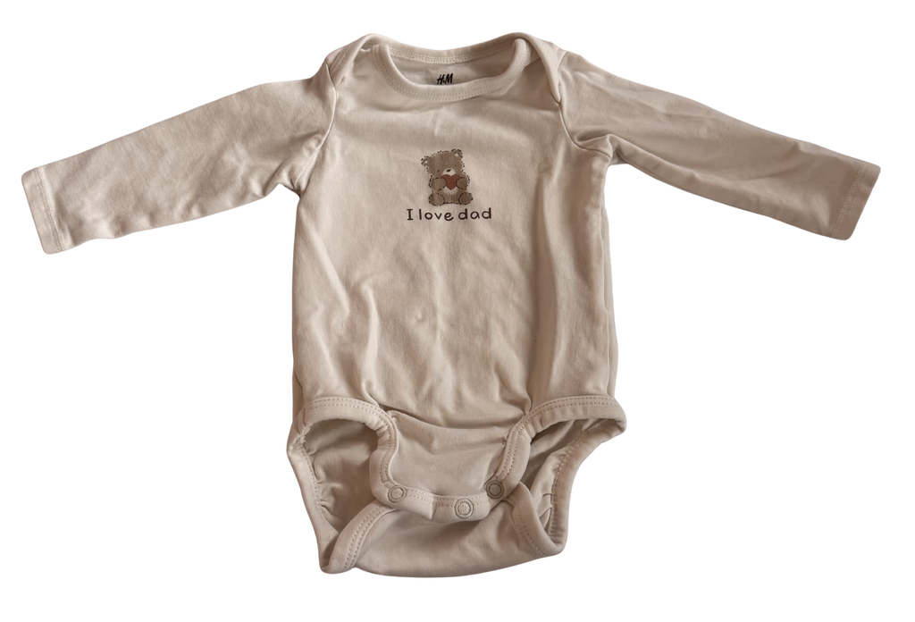 Boys Newborn Long Sleeve Onesie