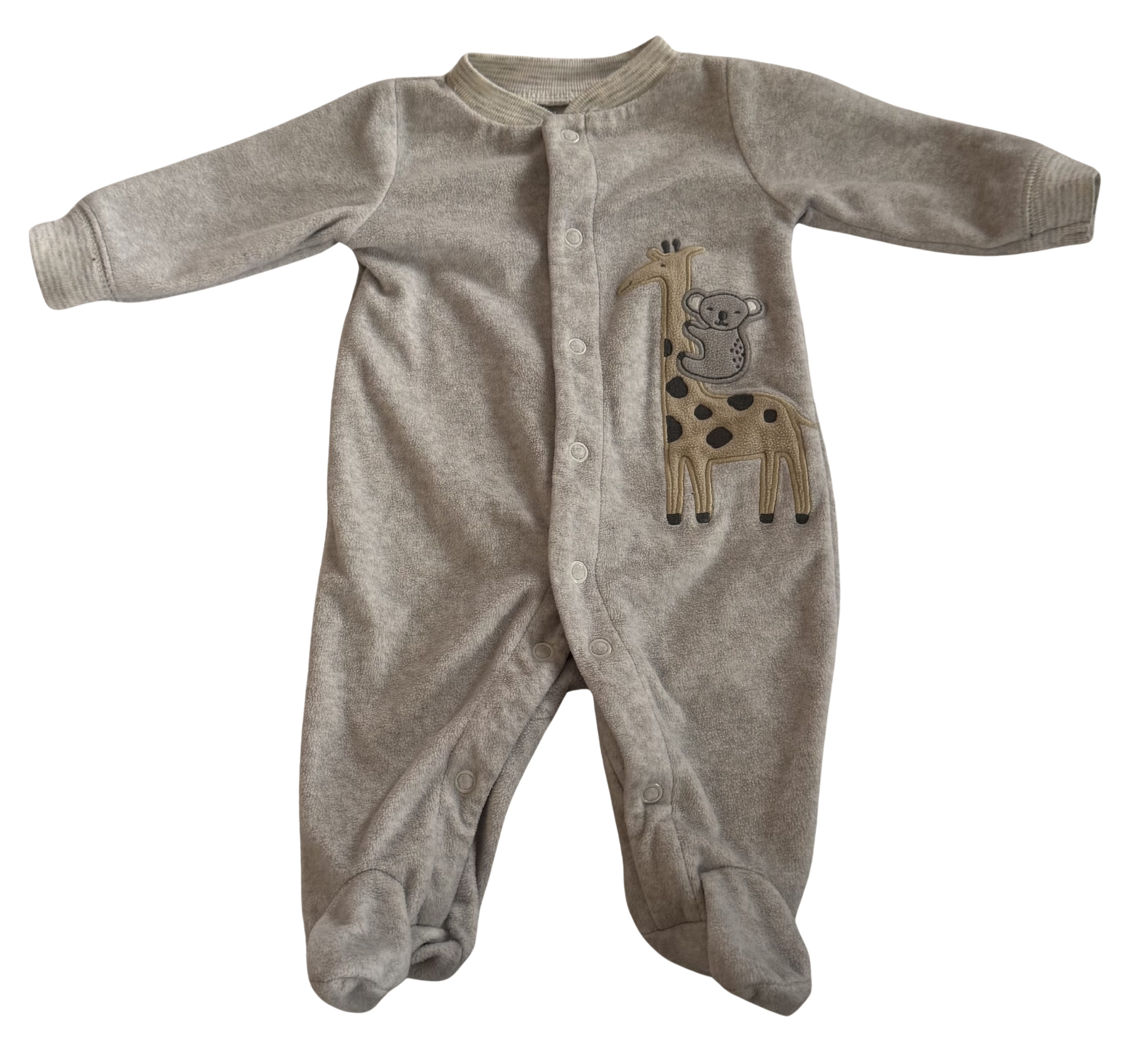 Boys Newborn Footed Pajamas