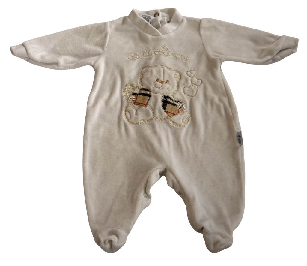 Boys Newborn Footed Pajamas