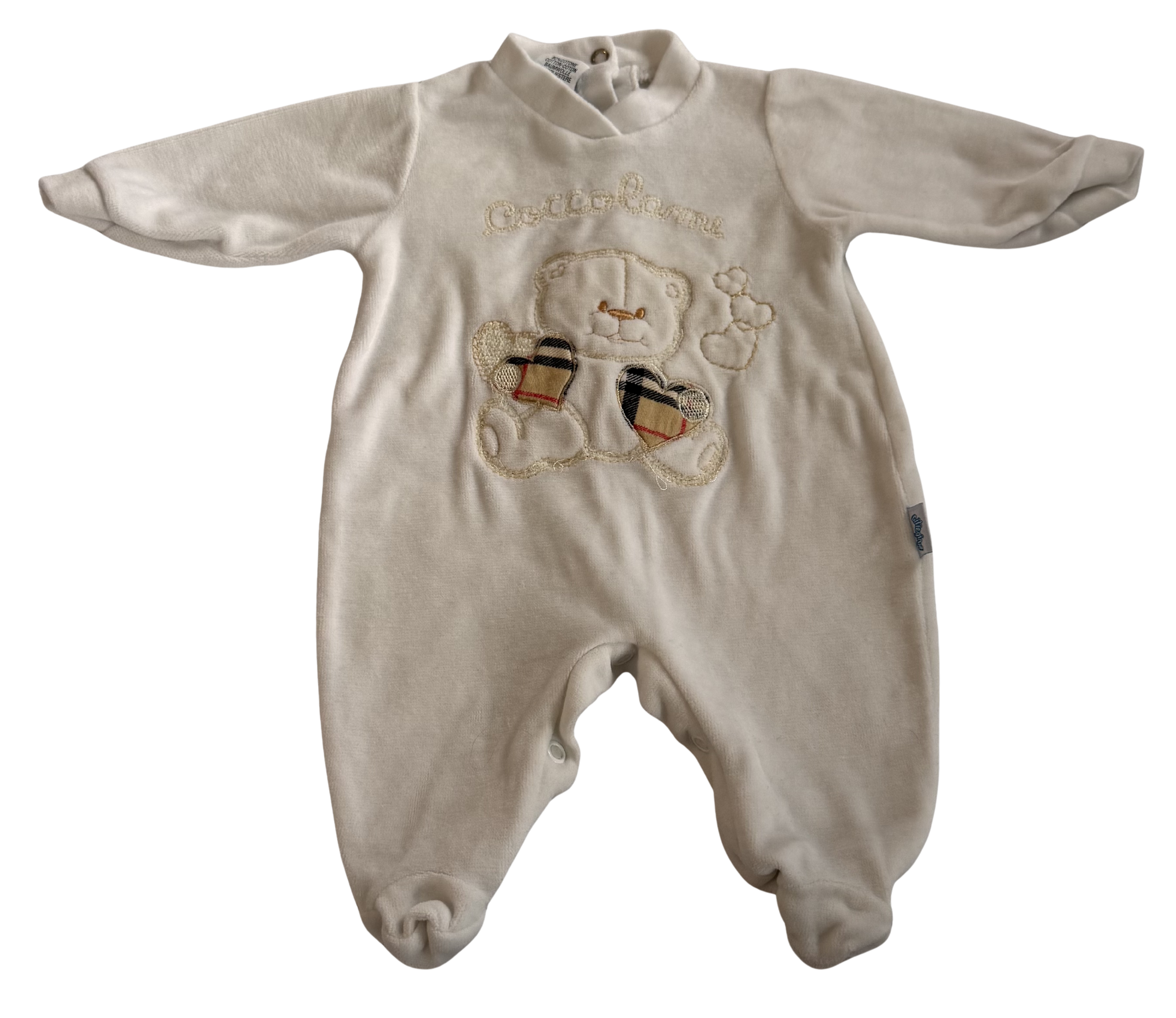 Boys Newborn Footed Pajamas