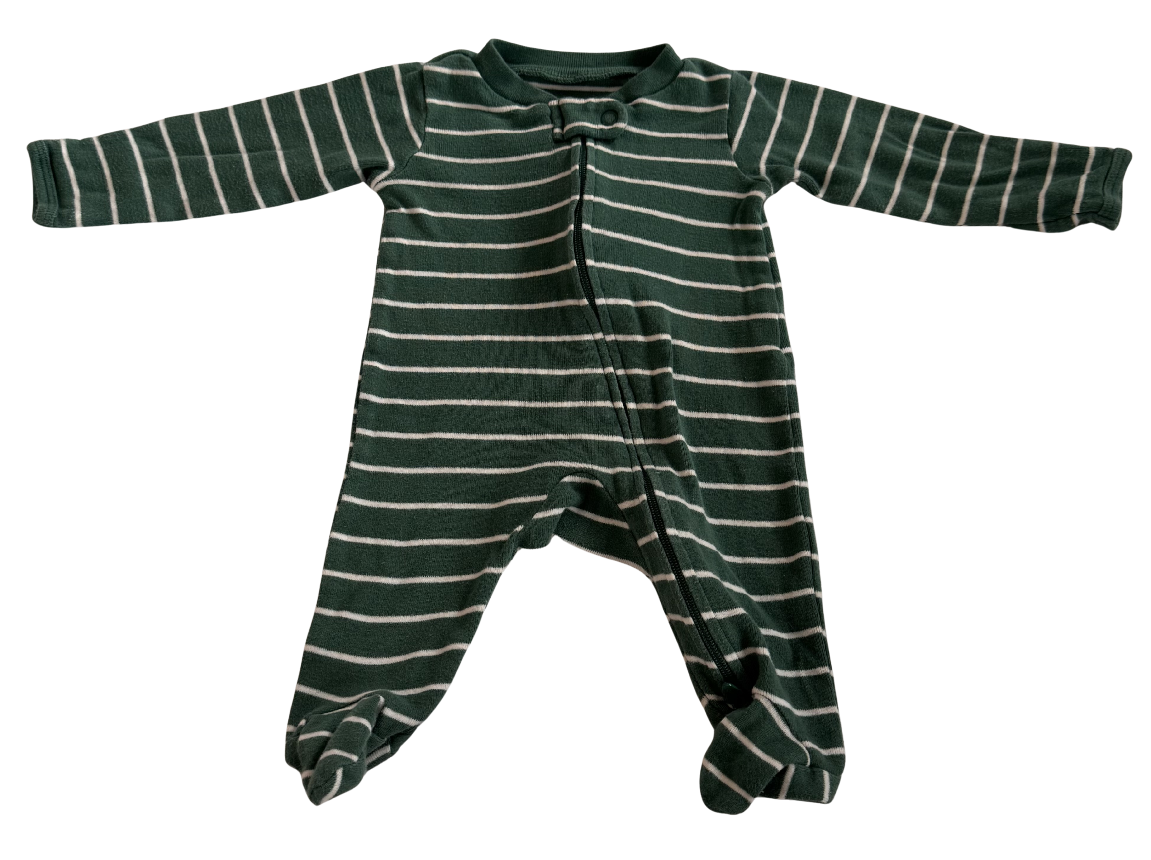 Boys Newborn Footed Pajamas with Zipper