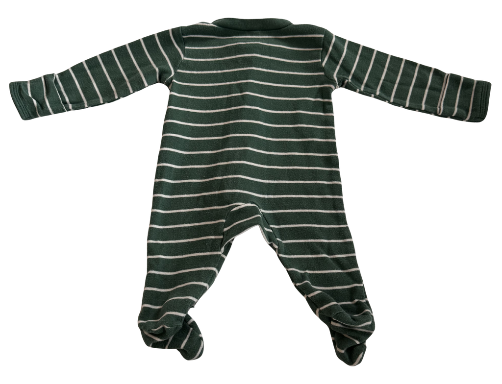 Boys Newborn Footed Pajamas with Zipper