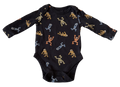 Boys 0-3 Month Long Sleeve Halloween Onesie