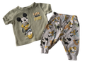 Boys 0-3 Month 2-Piece Mickey and Friends Outfit