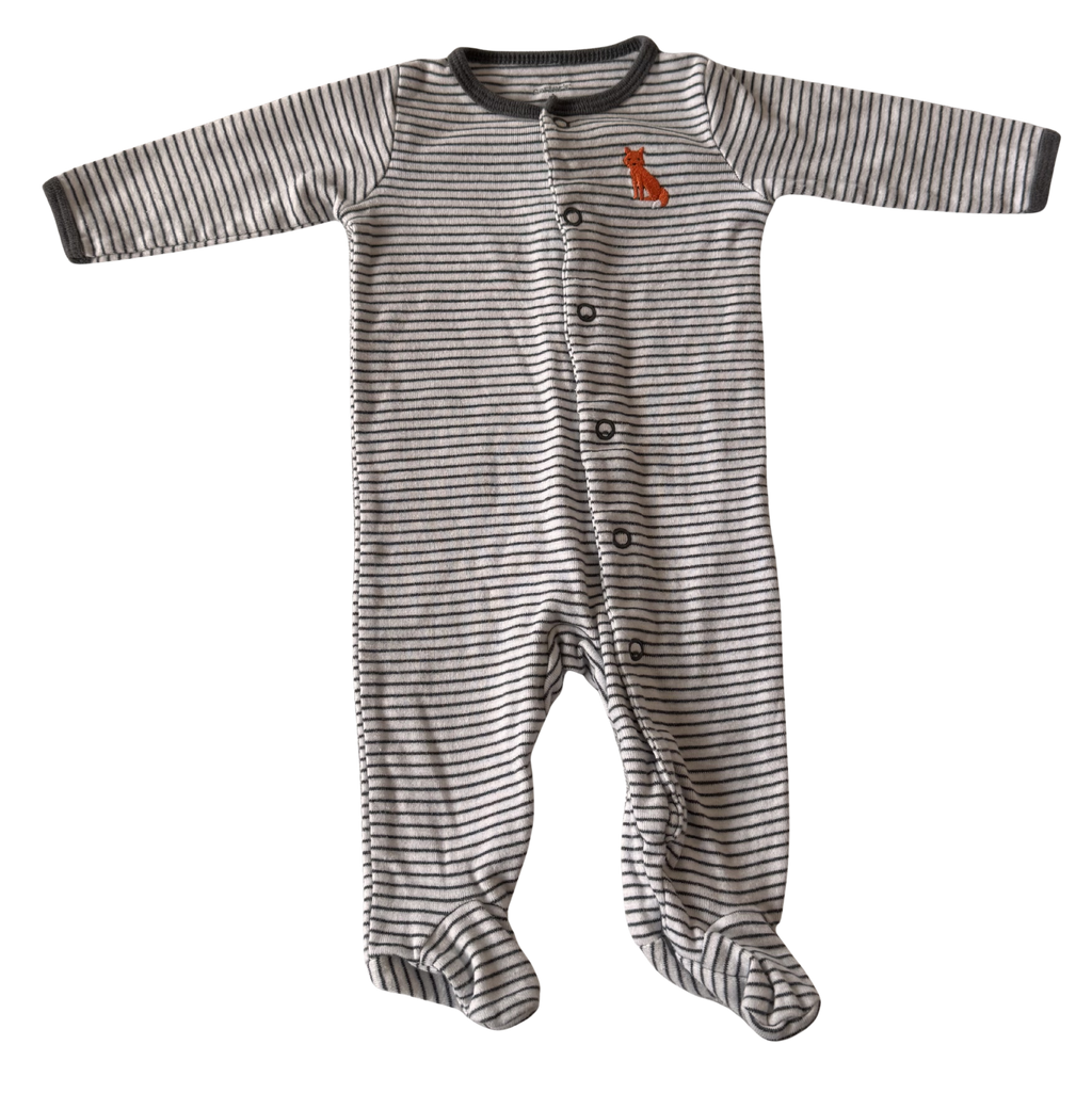 Boys 3 Month Footed Pajamas