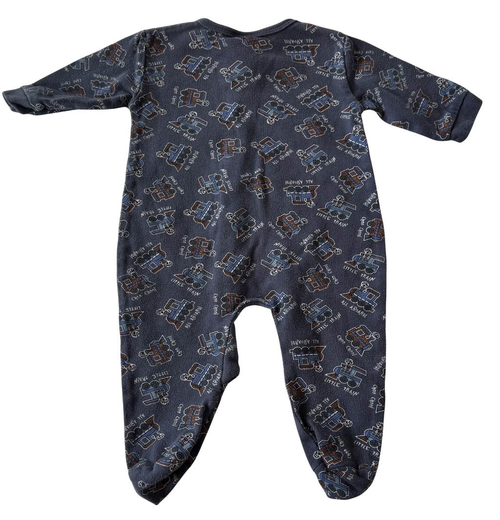 Boys 3 Month Footed Pajamas