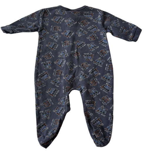 Boys 3 Month Footed Pajamas