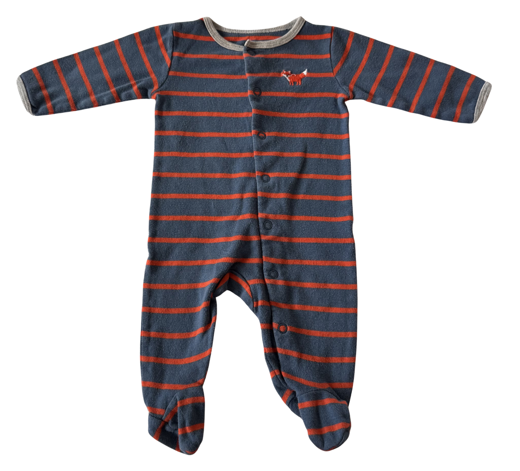Boys 3 Month Footed Pajamas