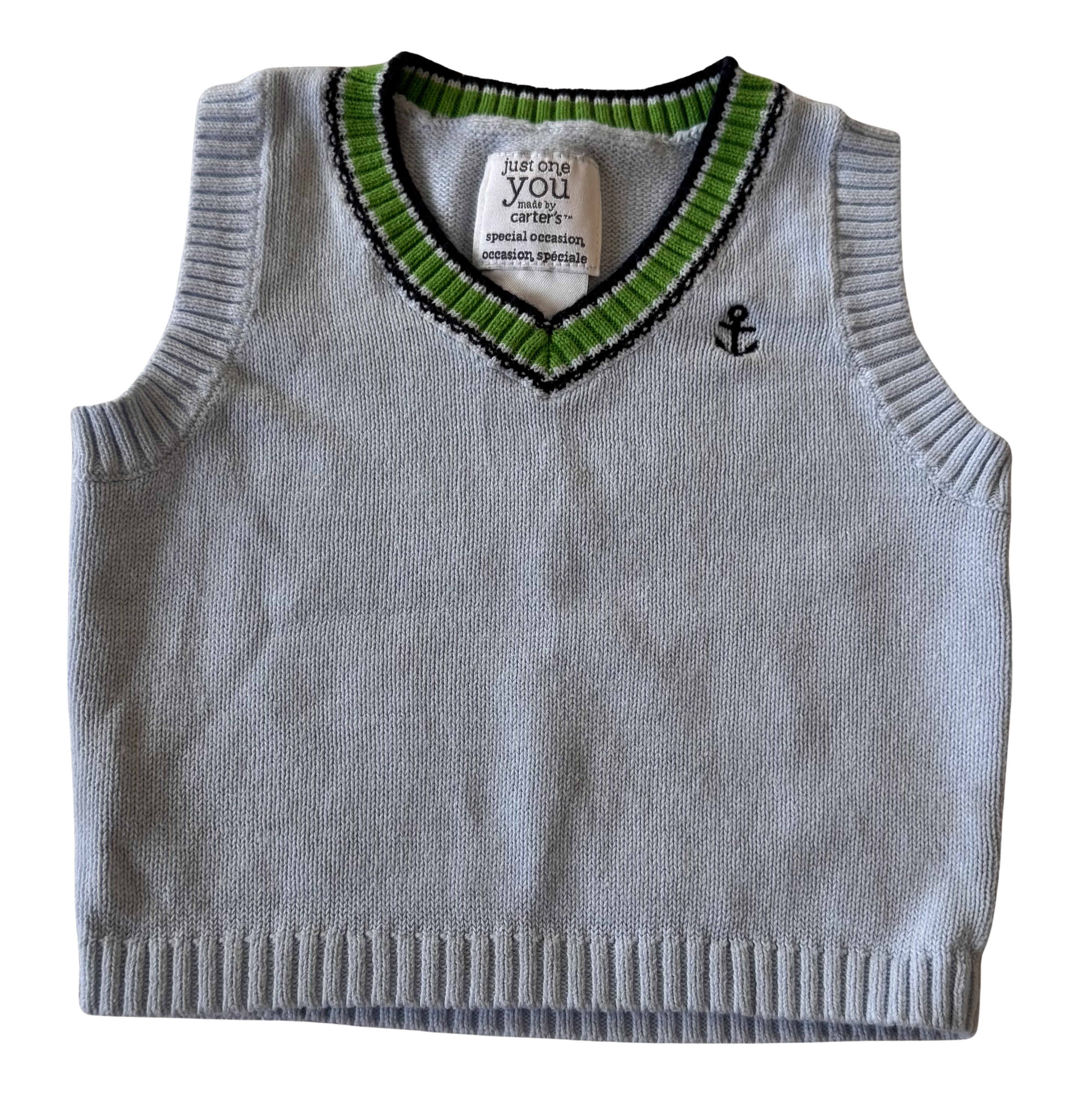 Boys 3 Month Pull Over Vest