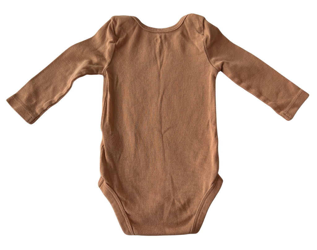 Boys 3-6 Month Long Sleeve Onesie