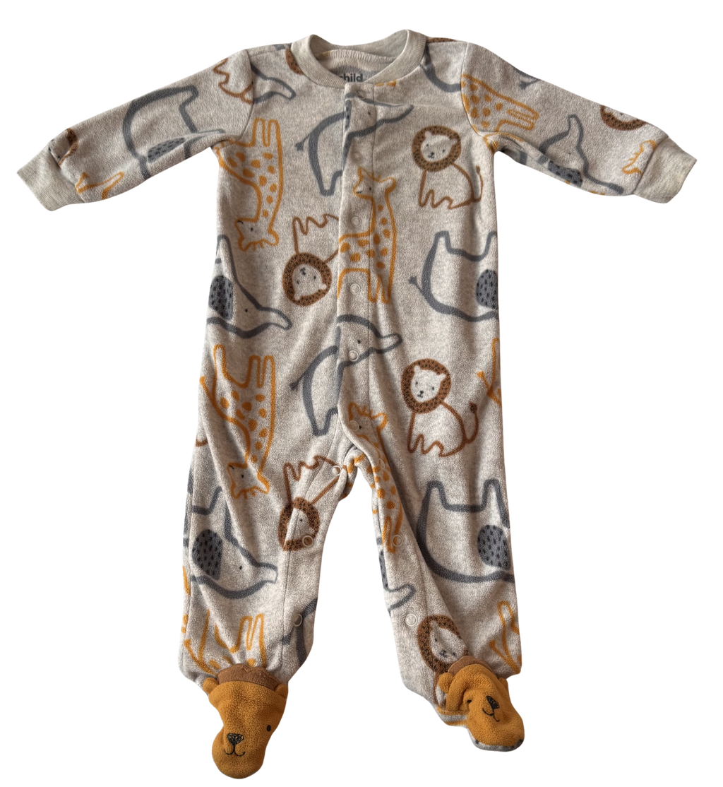 Boys 3-6 Month Footed Pajamas