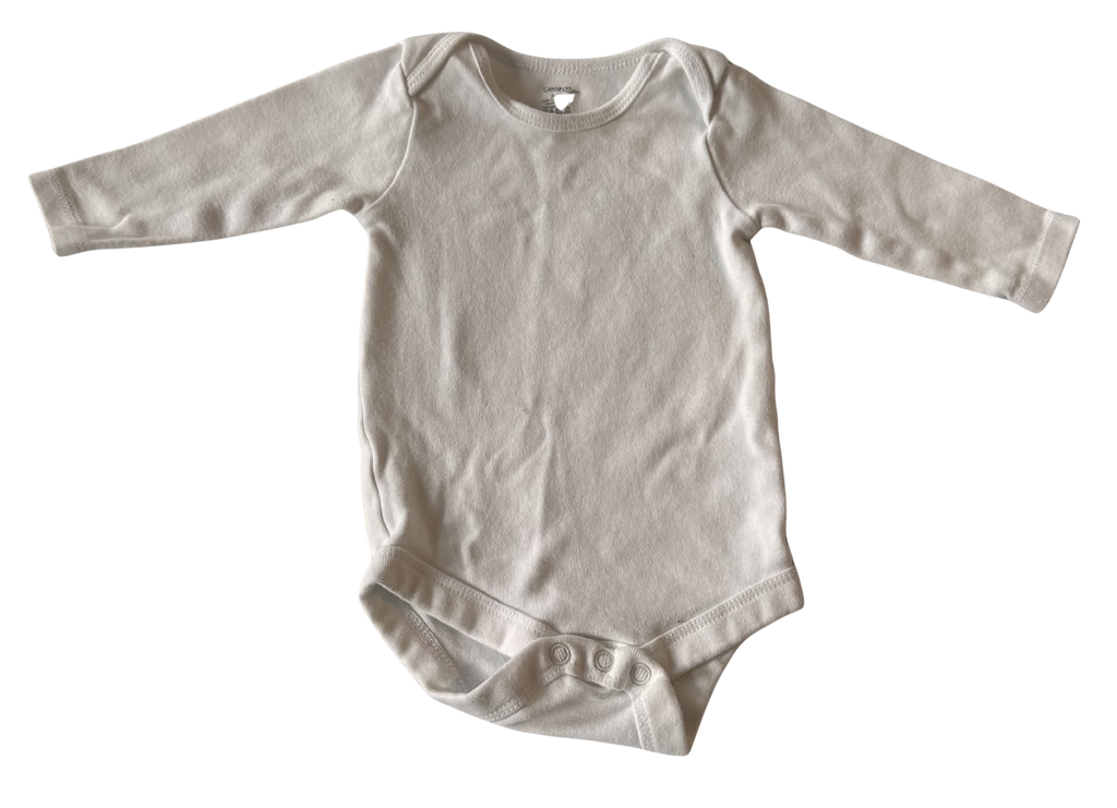 Boys 3-6 Month Long Sleeve Onesie