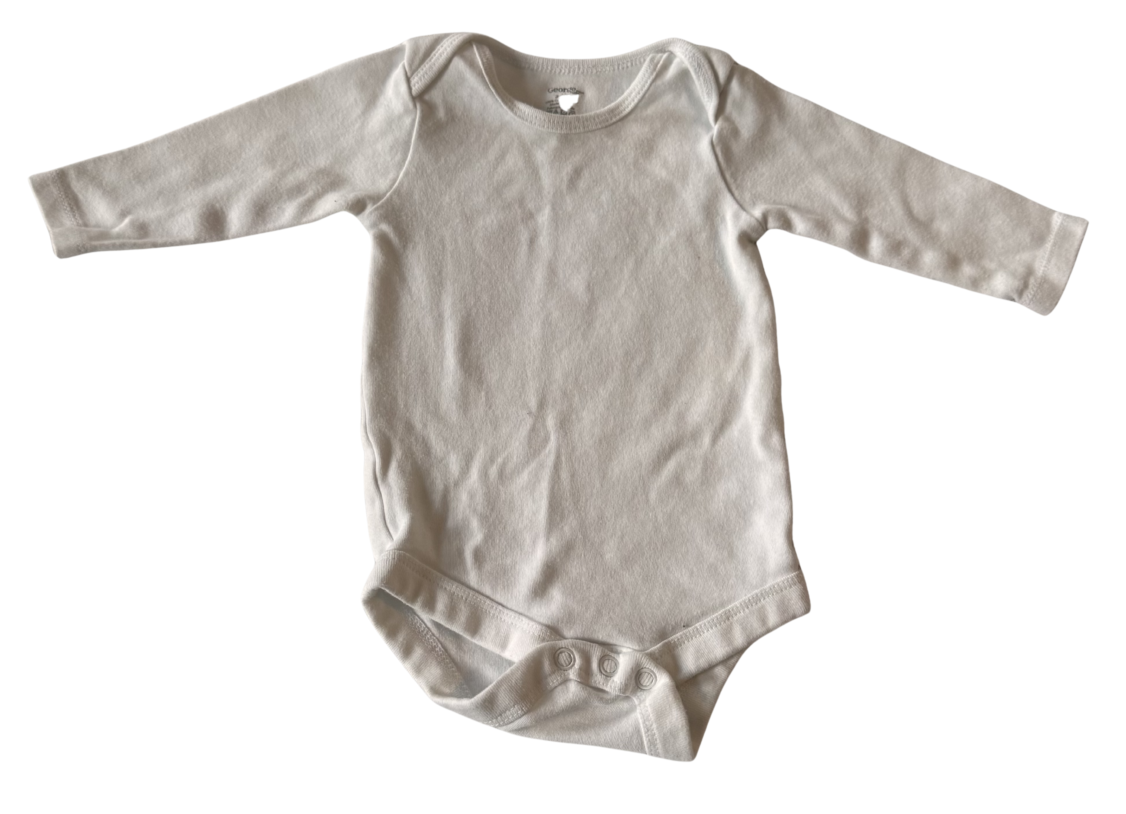 Boys 3-6 Month Long Sleeve Onesie