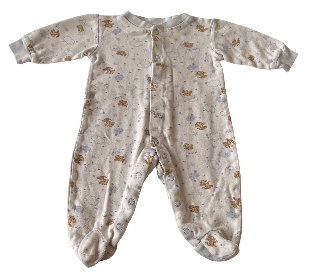 Boys 3-6 Month Footed Pajamas