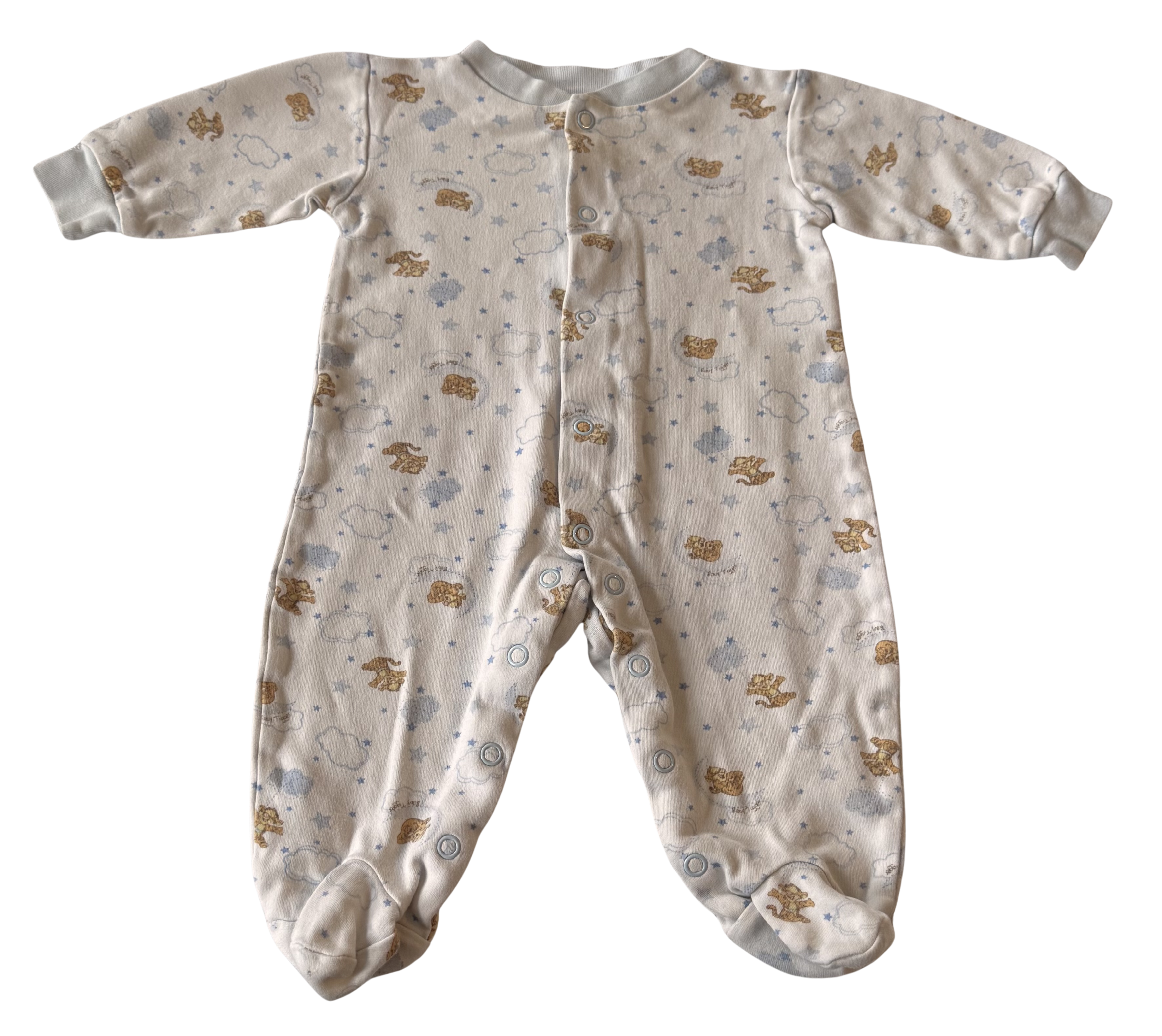 Boys 3-6 Month Footed Pajamas