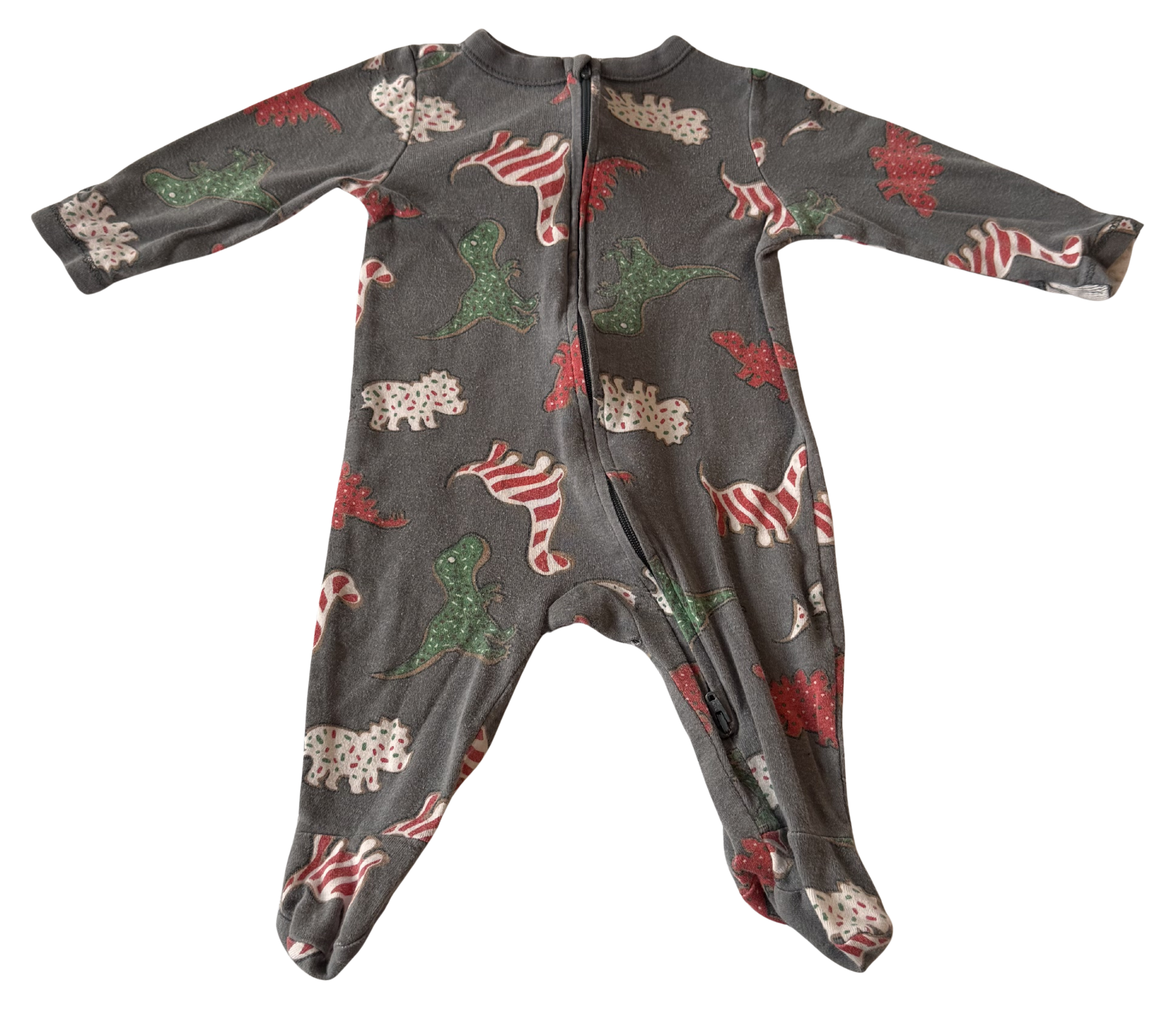 Boys 3-6 Month Footed Pajamas with Zipper