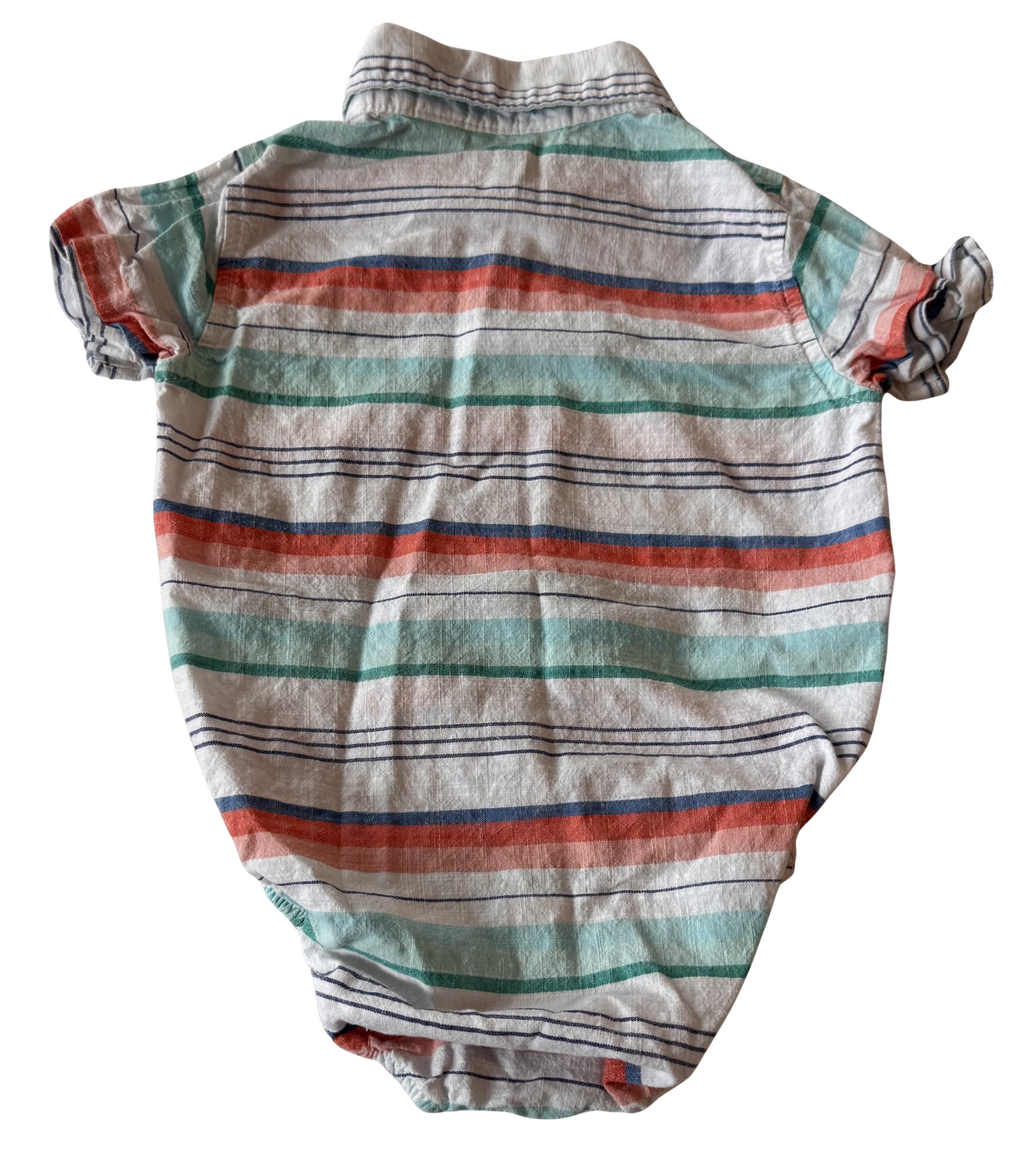 Boys 3-6 Month Short Sleeve Onesie