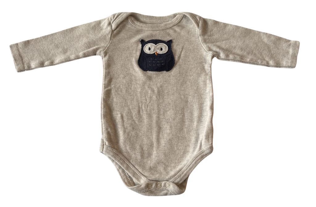 Boys 3-6 Month Long Sleeve Onesie