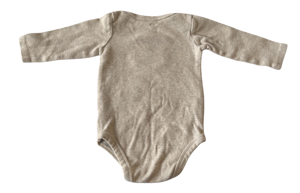 Boys 3-6 Month Long Sleeve Onesie