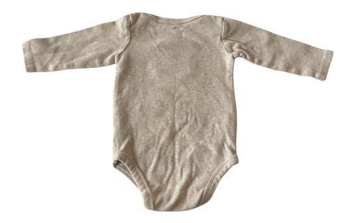 Boys 3-6 Month Long Sleeve Onesie