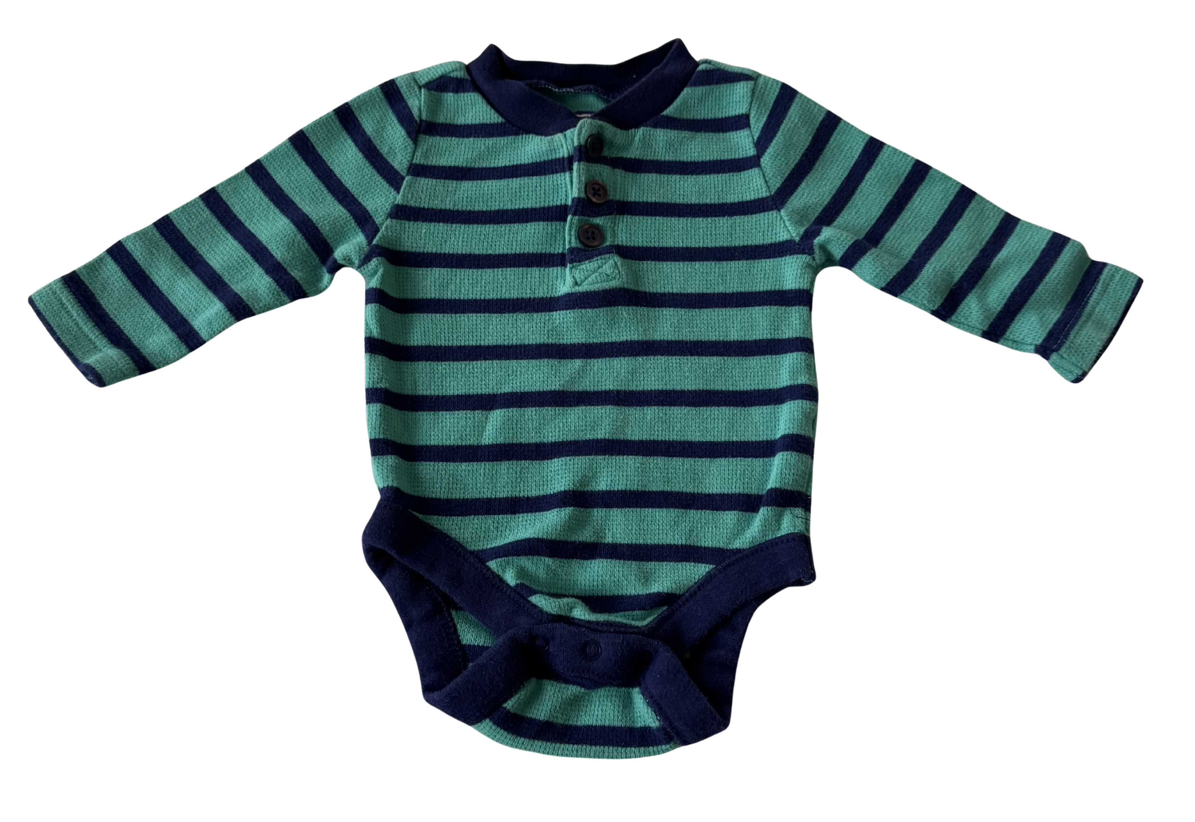 Boys 3-6 Month Long Sleeve Onesie