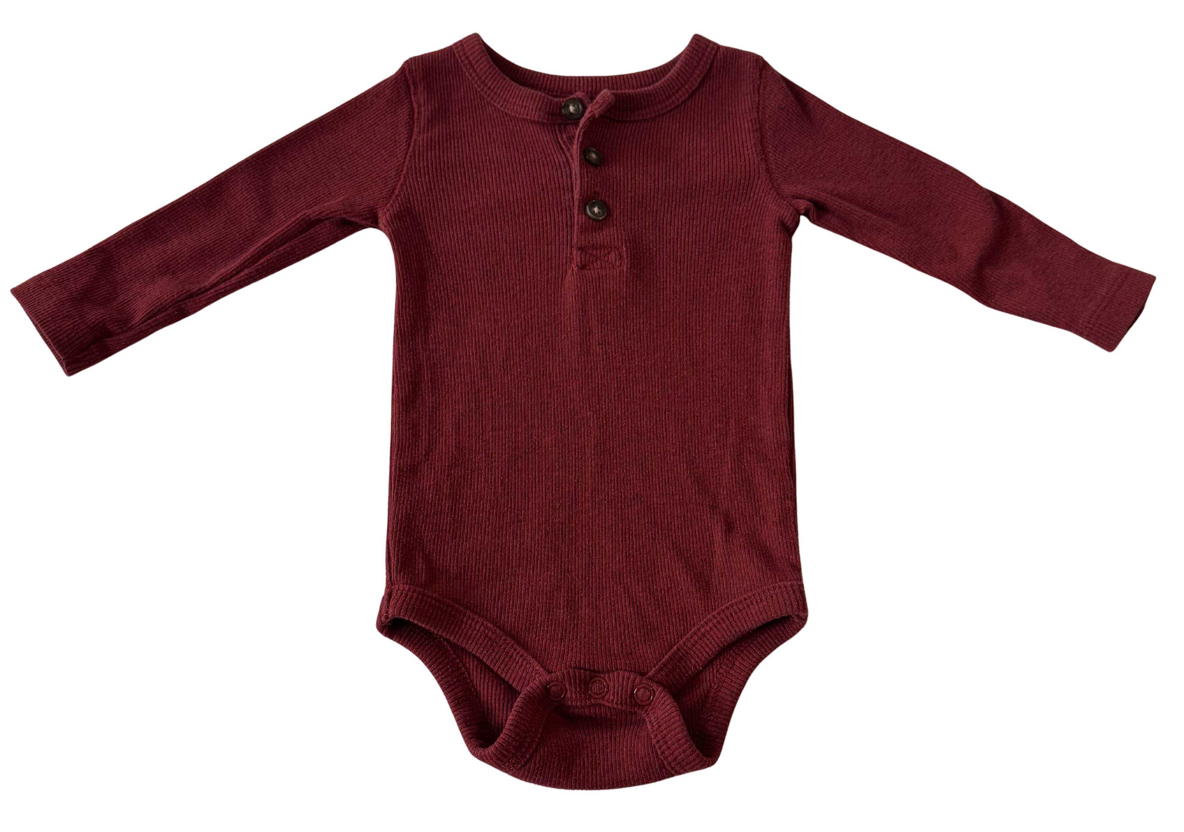 Boys 3-6 Month Long Sleeve Onesie