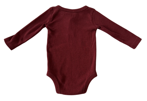 Boys 3-6 Month Long Sleeve Onesie