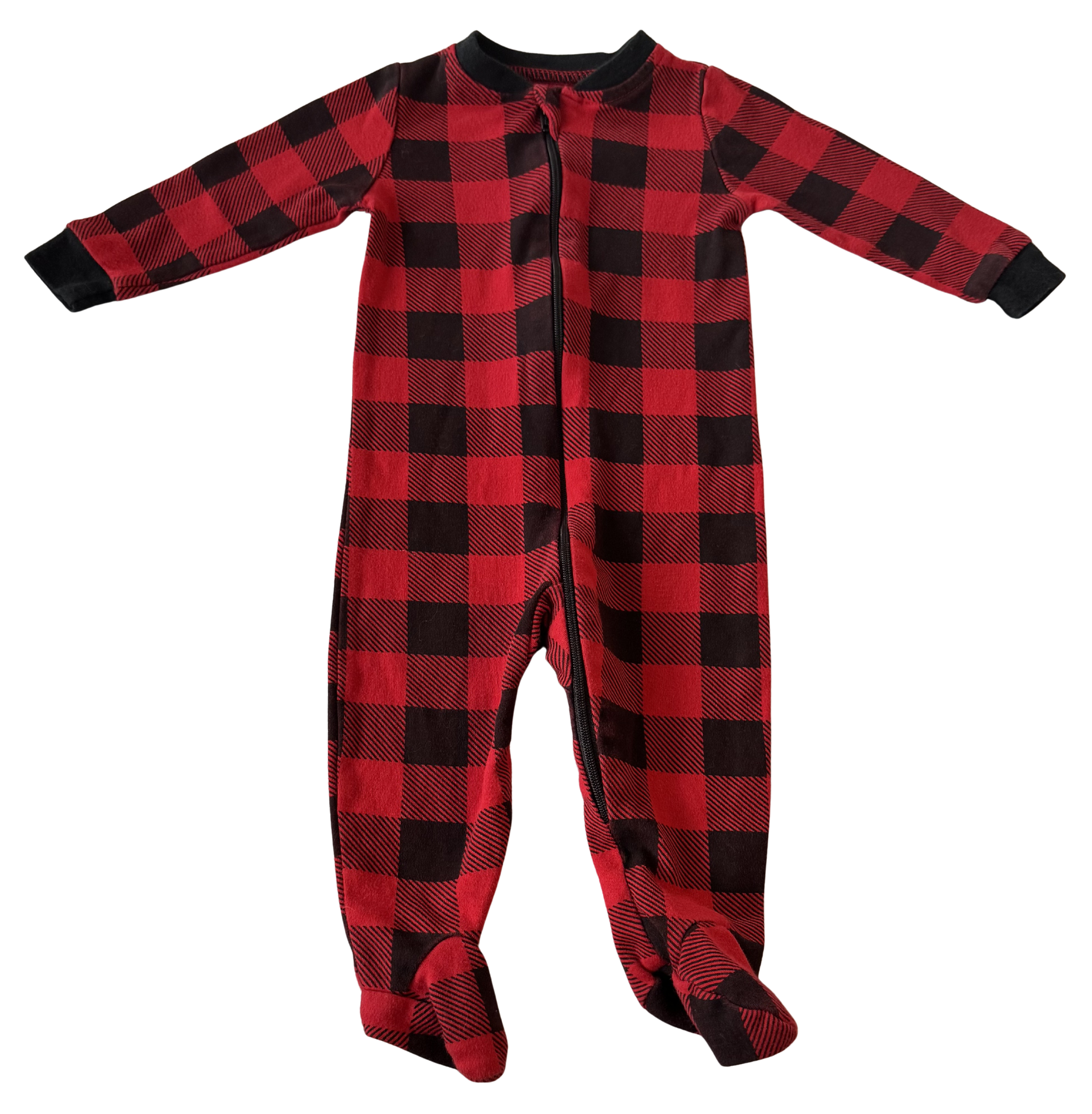 Boys 3-6 Month Footed Pajamas with Zipper