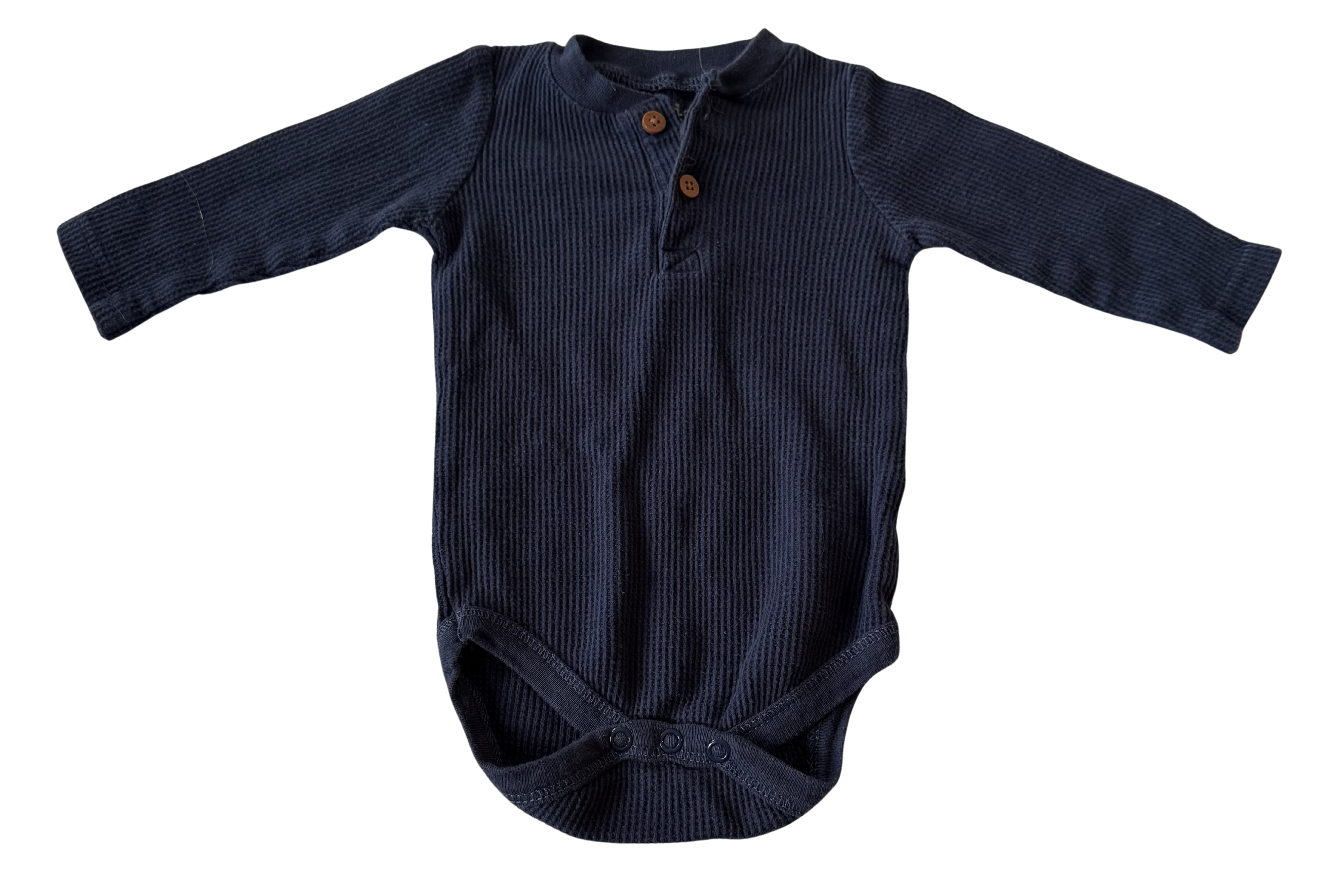 Boys 3-6 Month Long Sleeve Onesie
